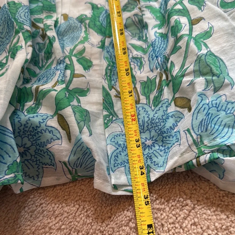 Calypso St. Barth Blue and White Halter Mini Dress - Picture 5 of 5